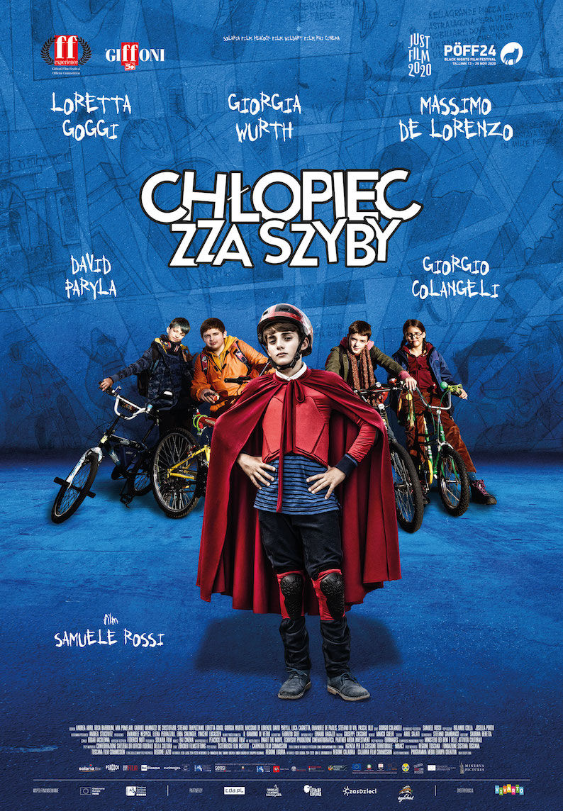 Polski plakat filmu 'Chłopiec zza szyby'