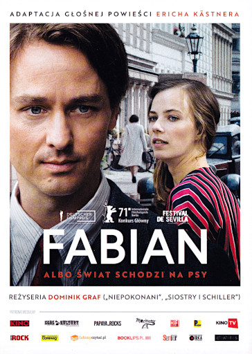 Przód ulotki filmu 'Fabian albo świat schodzi na psy'