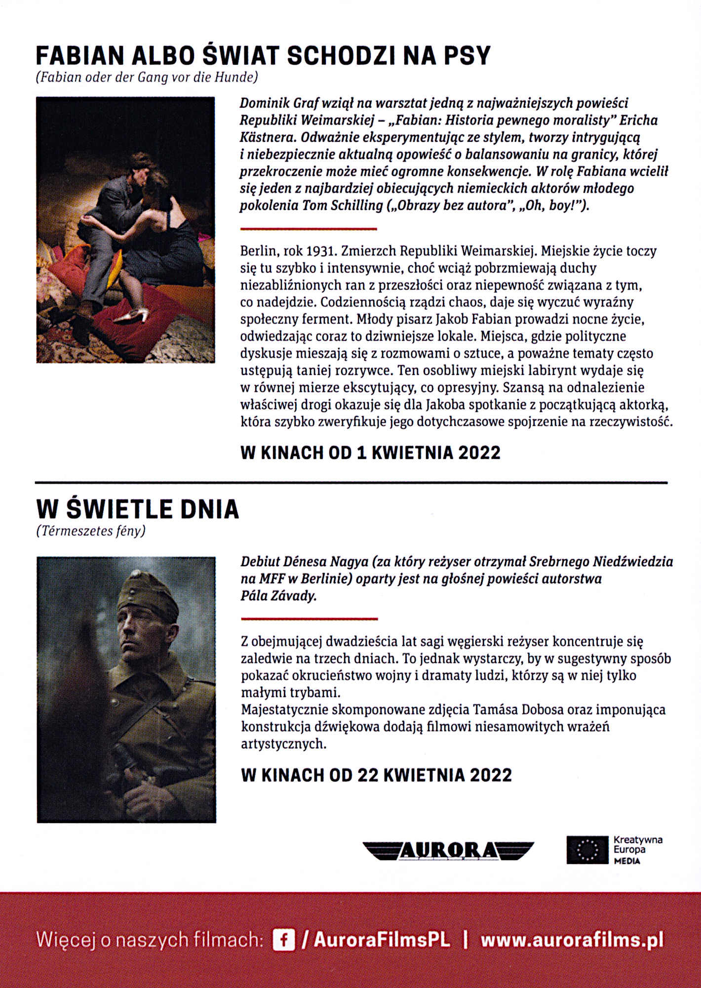 Ulotka filmu ''