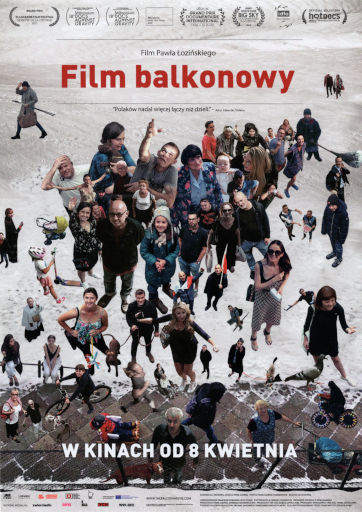 Przód ulotki filmu 'Film balkonowy'
