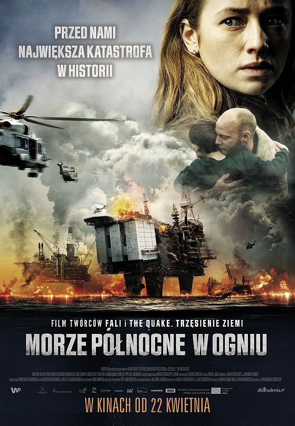 Polski plakat filmu 'Morze Północne w ogniu'