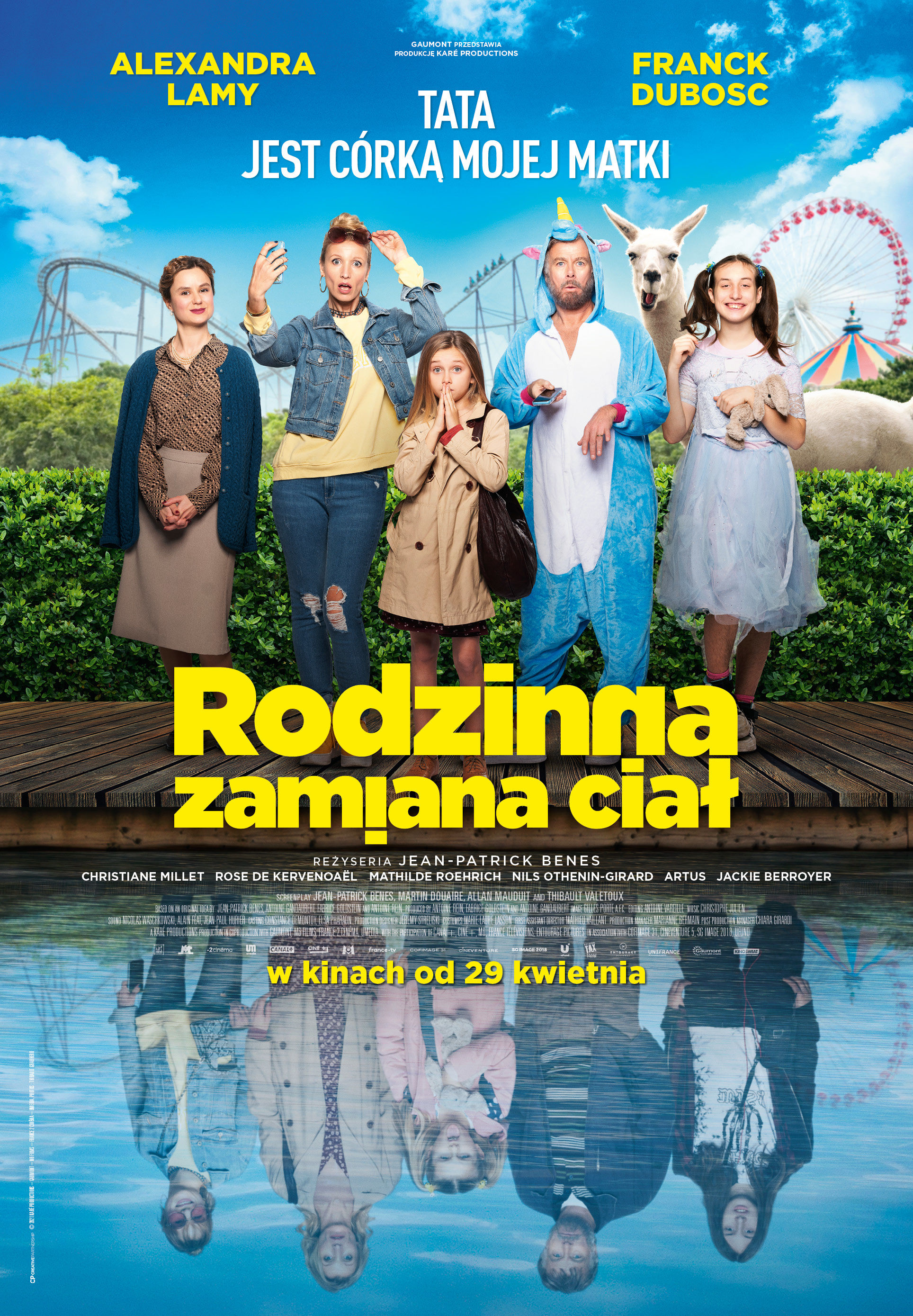 Polski plakat filmu 'Rodzinna zamiana ciał'