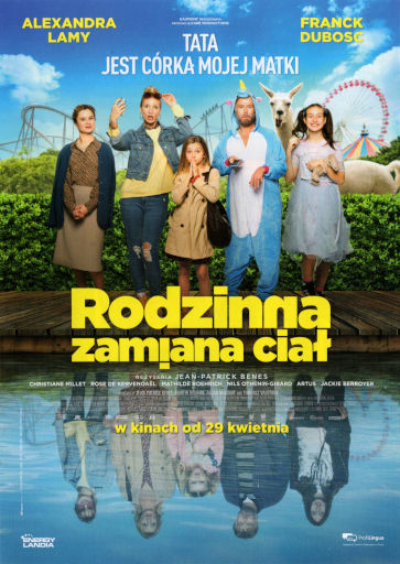 Przód ulotki filmu 'Rodzinna zamiana ciał'