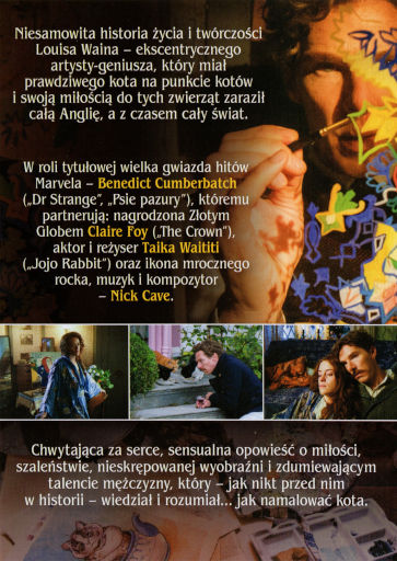 Tył ulotki filmu 'Szalony świat Louisa Waina'
