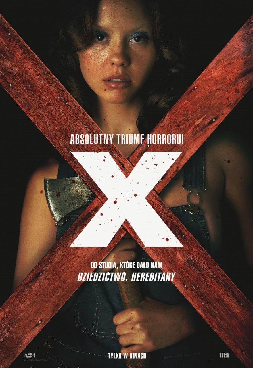 Polski plakat filmu 'X'