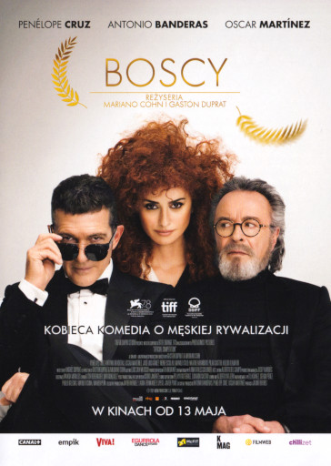 Przód ulotki filmu 'Boscy'