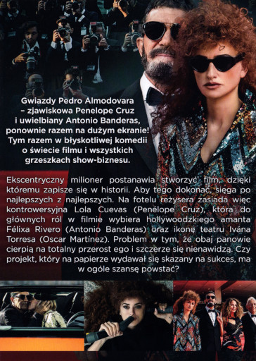 Tył ulotki filmu 'Boscy'