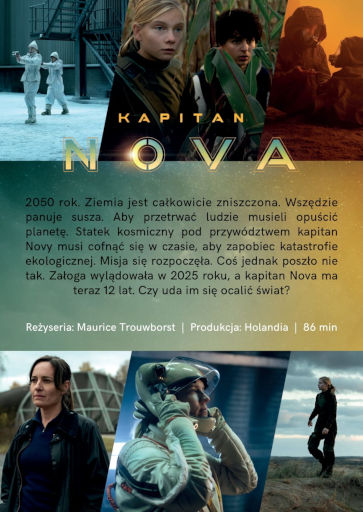 Tył ulotki filmu 'Kapitan Nova'