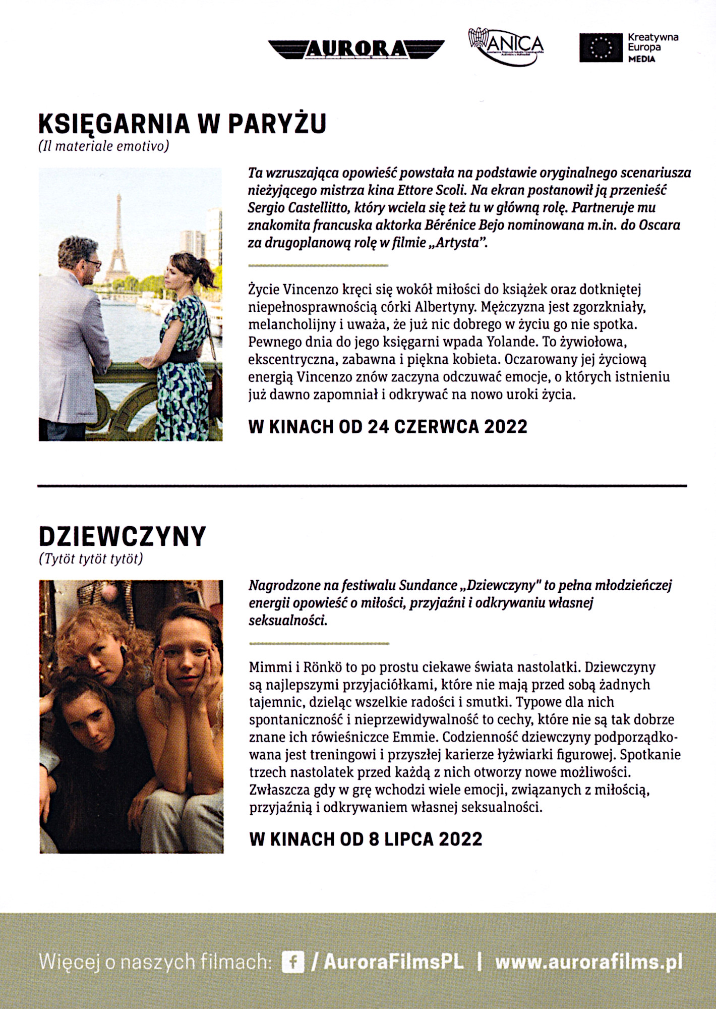 Ulotka filmu ''