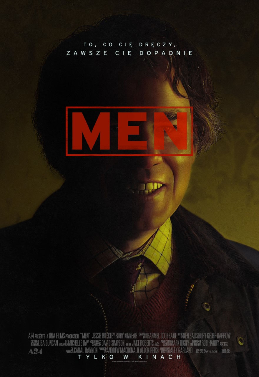 Polski plakat filmu 'Men'
