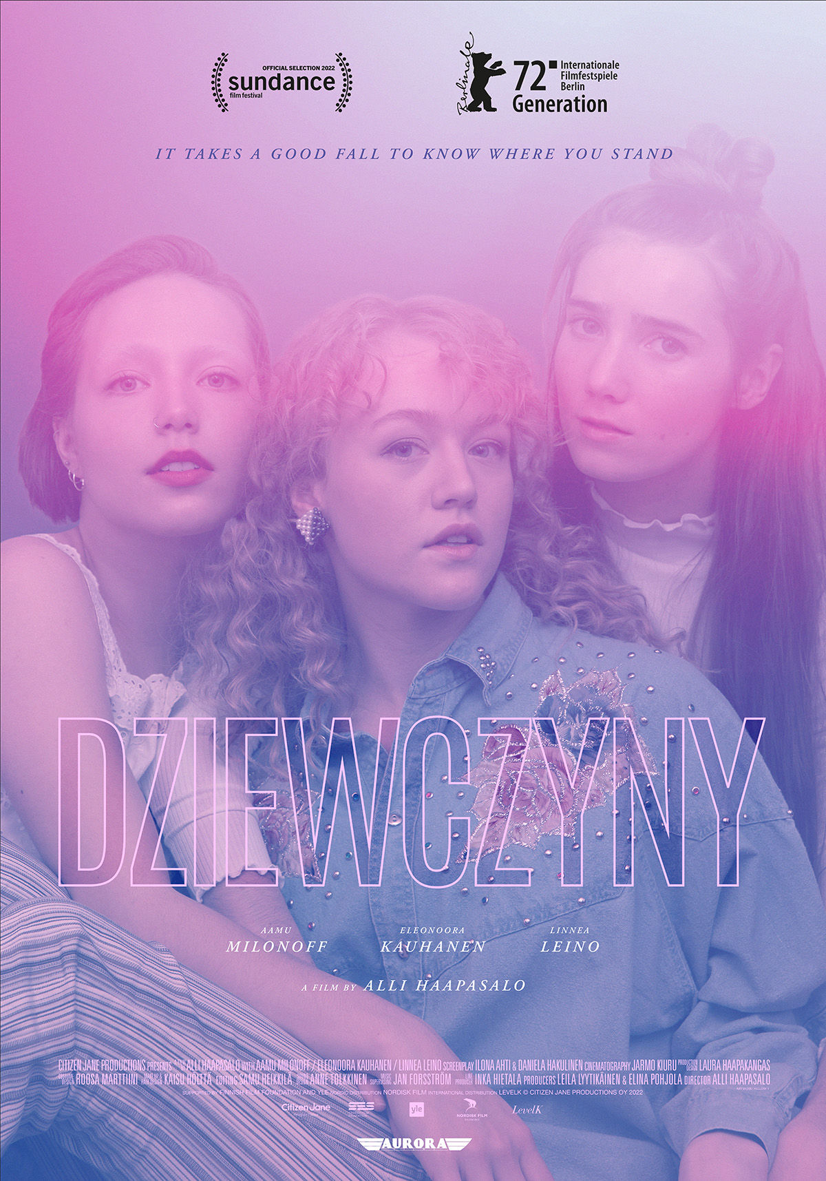 Polski plakat filmu 'Dziewczyny'
