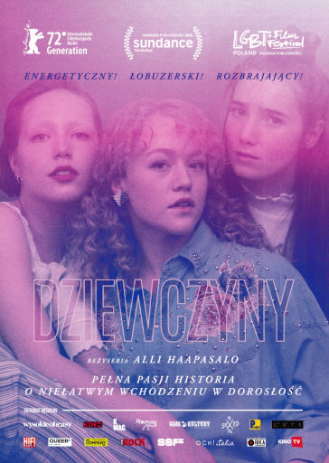 Przód ulotki filmu 'Dziewczyny'