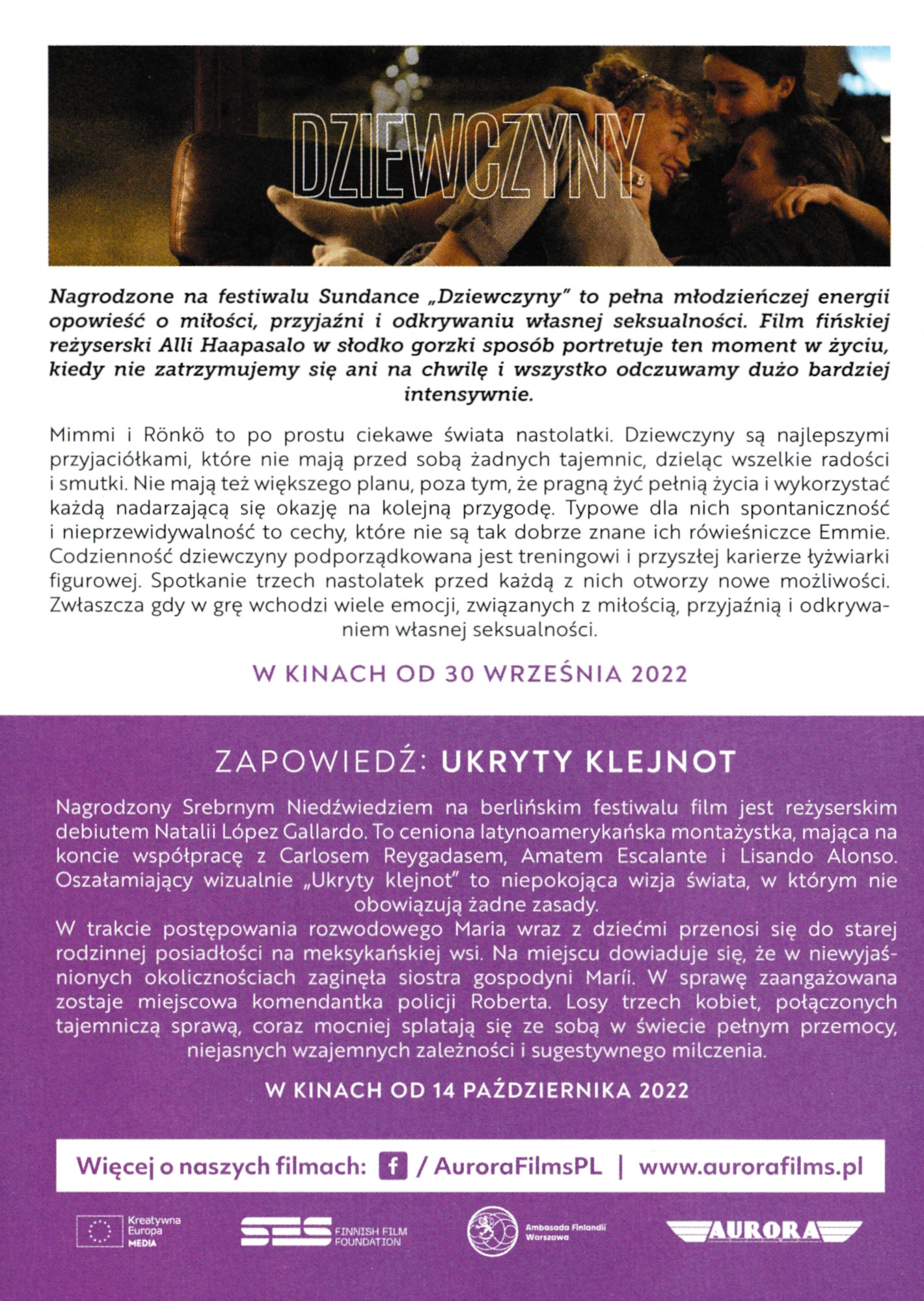 Ulotka filmu ''