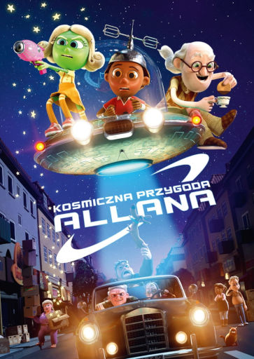 Przód ulotki filmu 'Kosmiczna przygoda Allana'