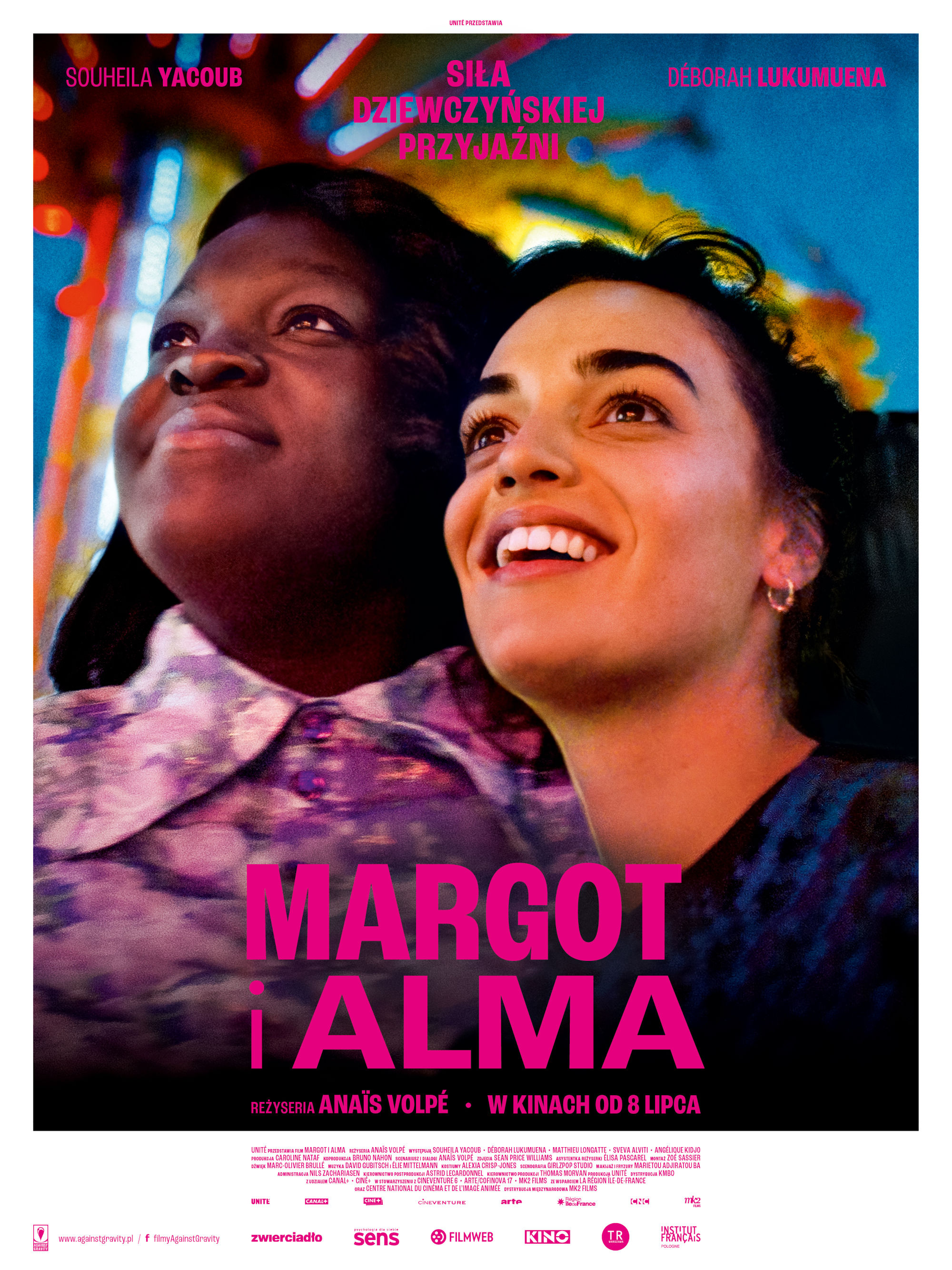 Polski plakat filmu 'Margot i Alma'