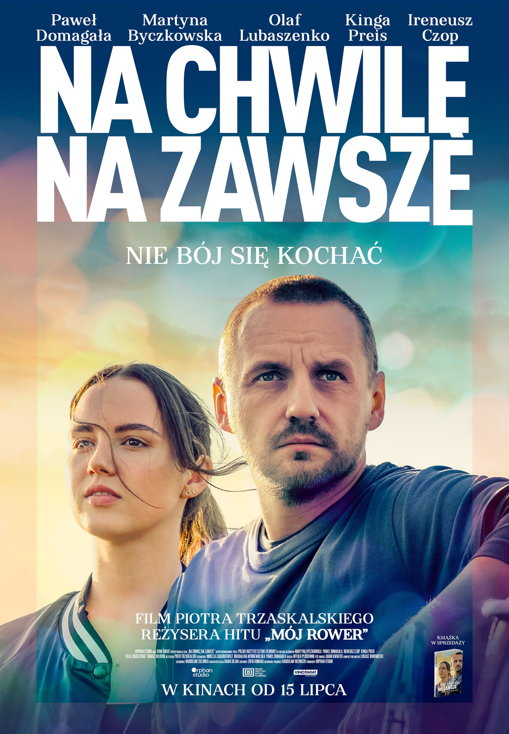 Polski plakat filmu 'Na chwilę, na zawsze'