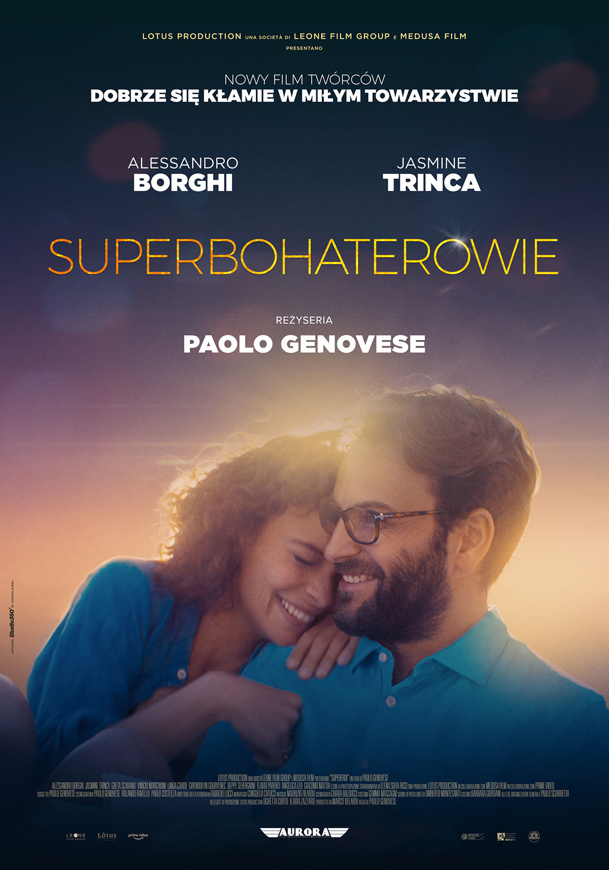 Polski plakat filmu 'Superbohaterowie'