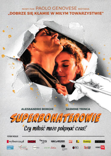 Przód ulotki filmu 'Superbohaterowie'