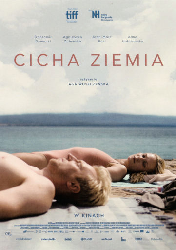 Przód ulotki filmu 'Cicha ziemia'