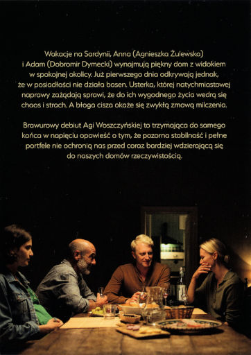 Tył ulotki filmu 'Cicha ziemia'