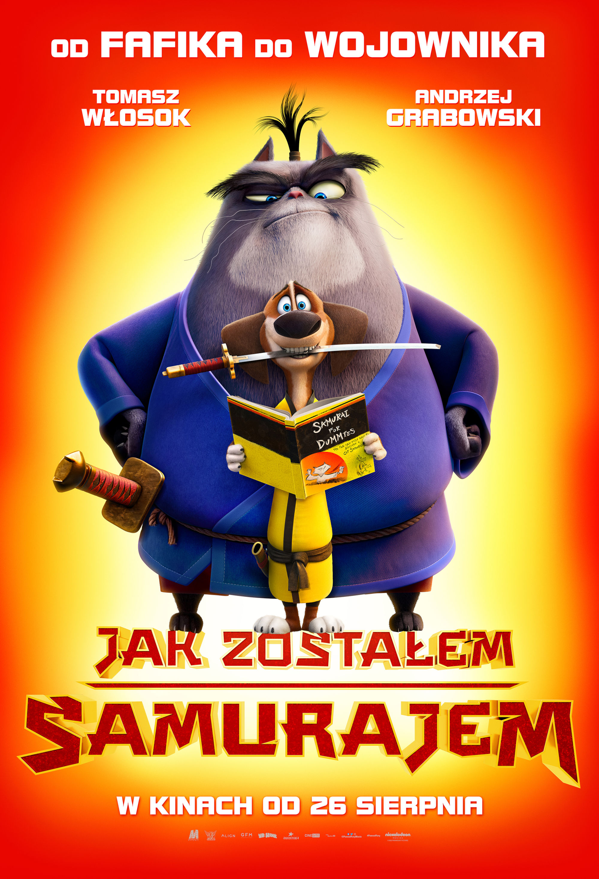 Polski plakat filmu 'Jak zostałem samurajem'