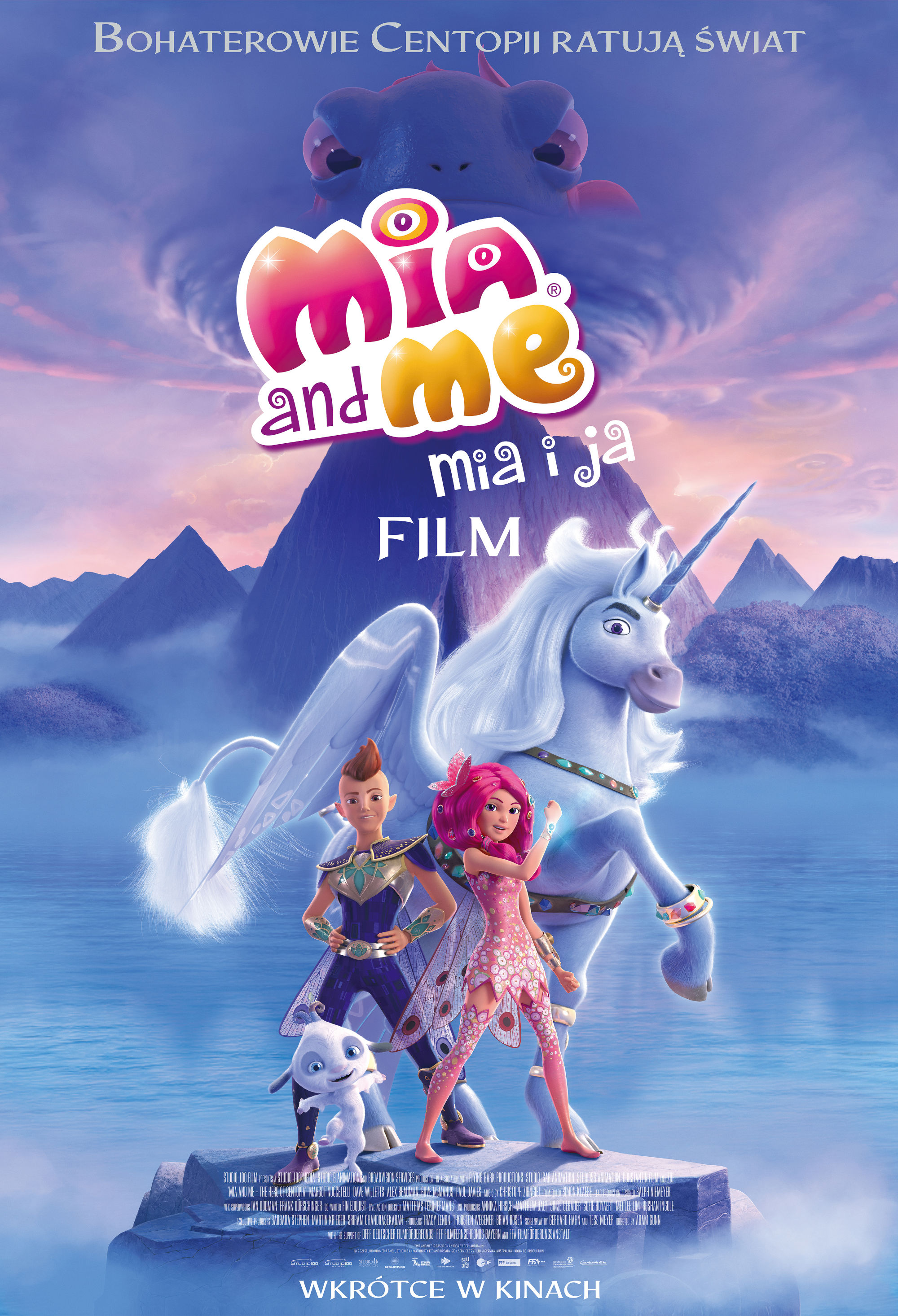 Polski plakat filmu 'Mia i ja. Film'