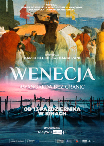 Tył ulotki filmu 'National Theatre Live: Prima Facie | Wenecja. Awangarda bez granic'