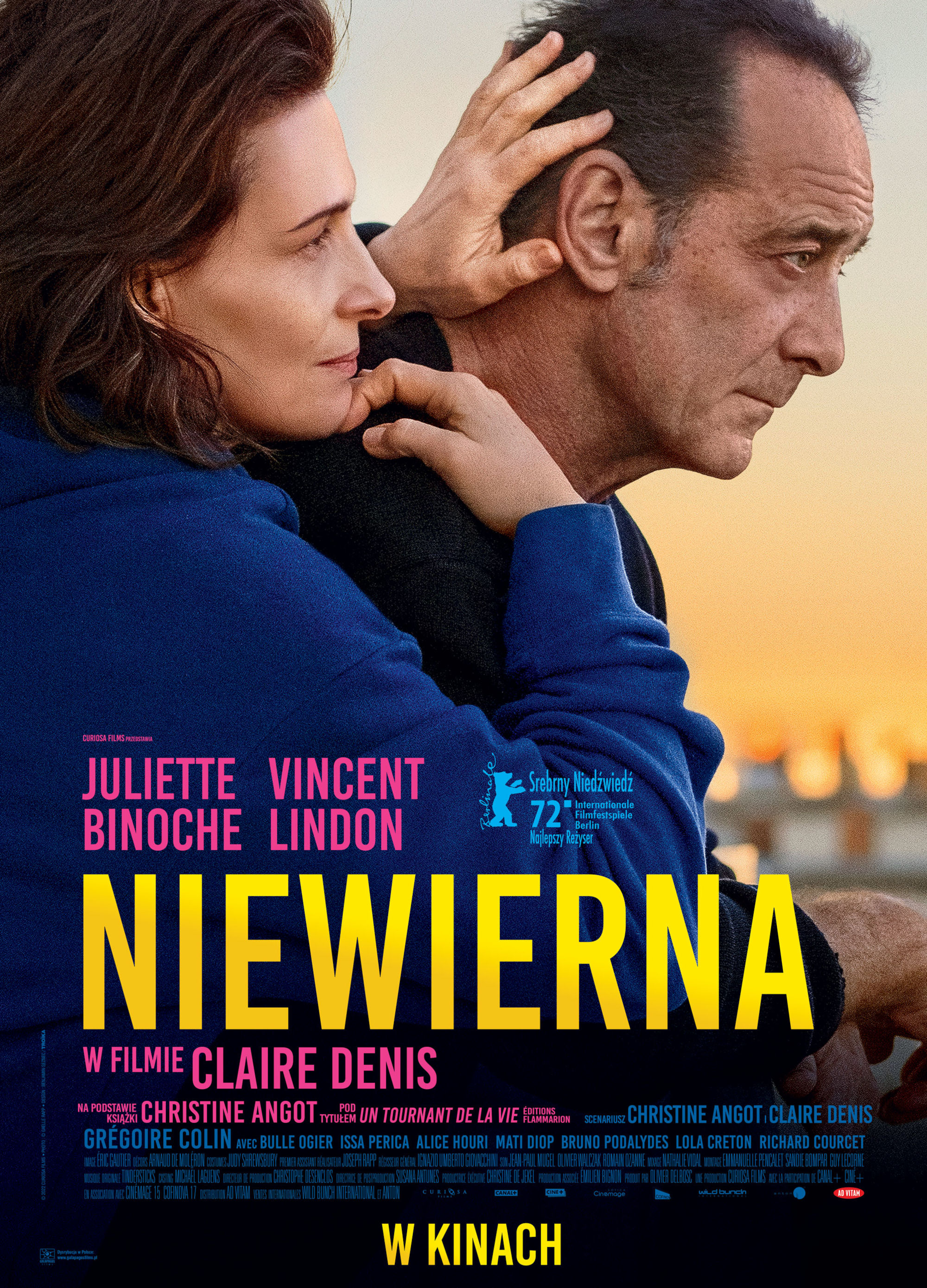 Polski plakat filmu 'Niewierna'