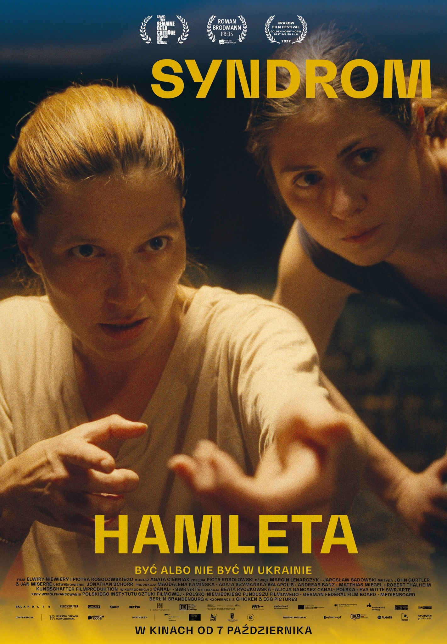 Polski plakat filmu 'Syndrom Hamleta'