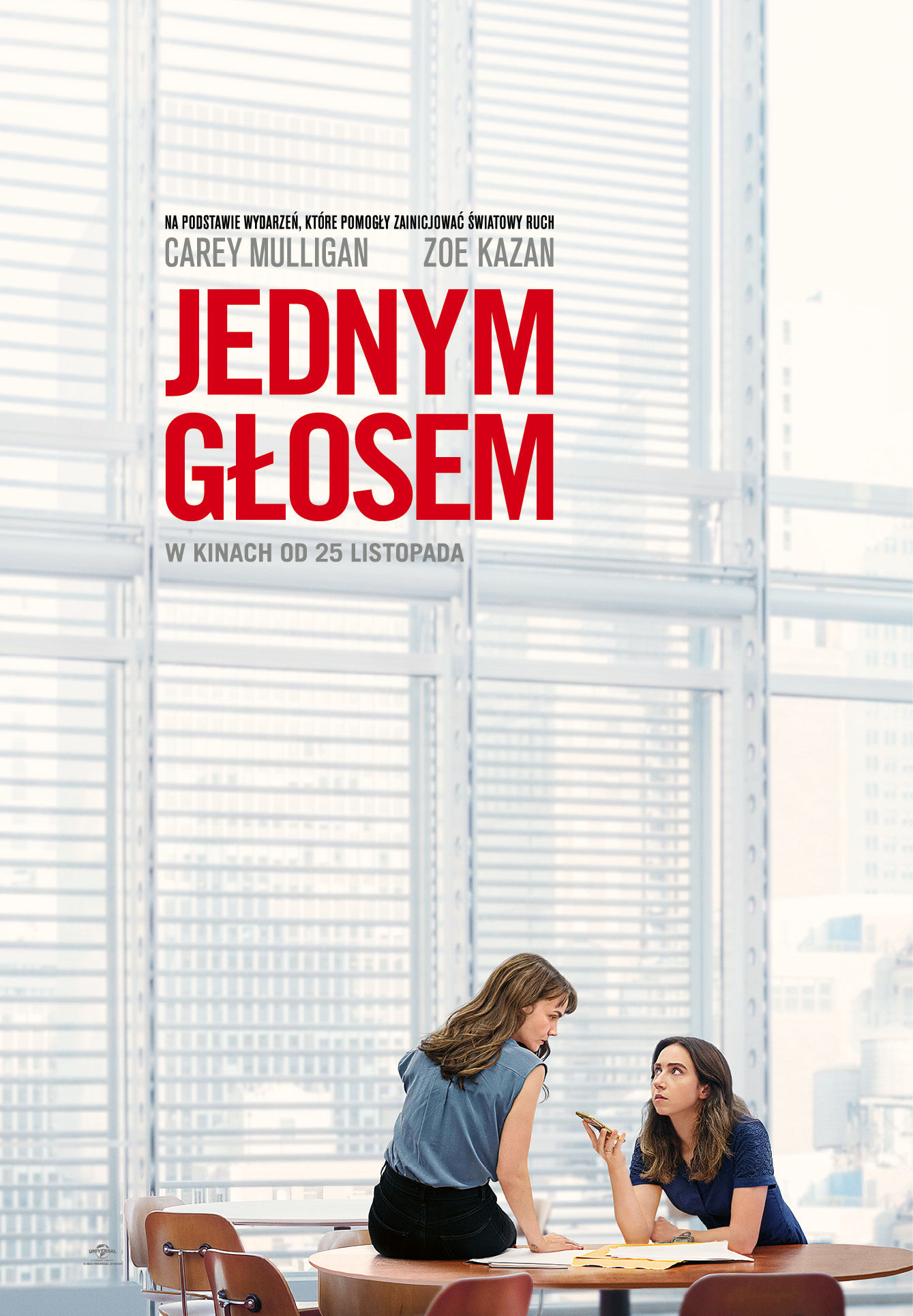 Polski plakat filmu 'Jednym głosem'