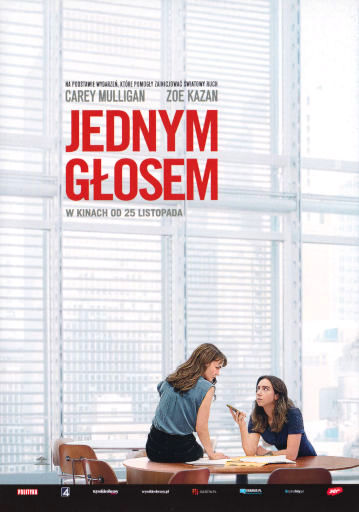 Przód ulotki filmu 'Jednym głosem'
