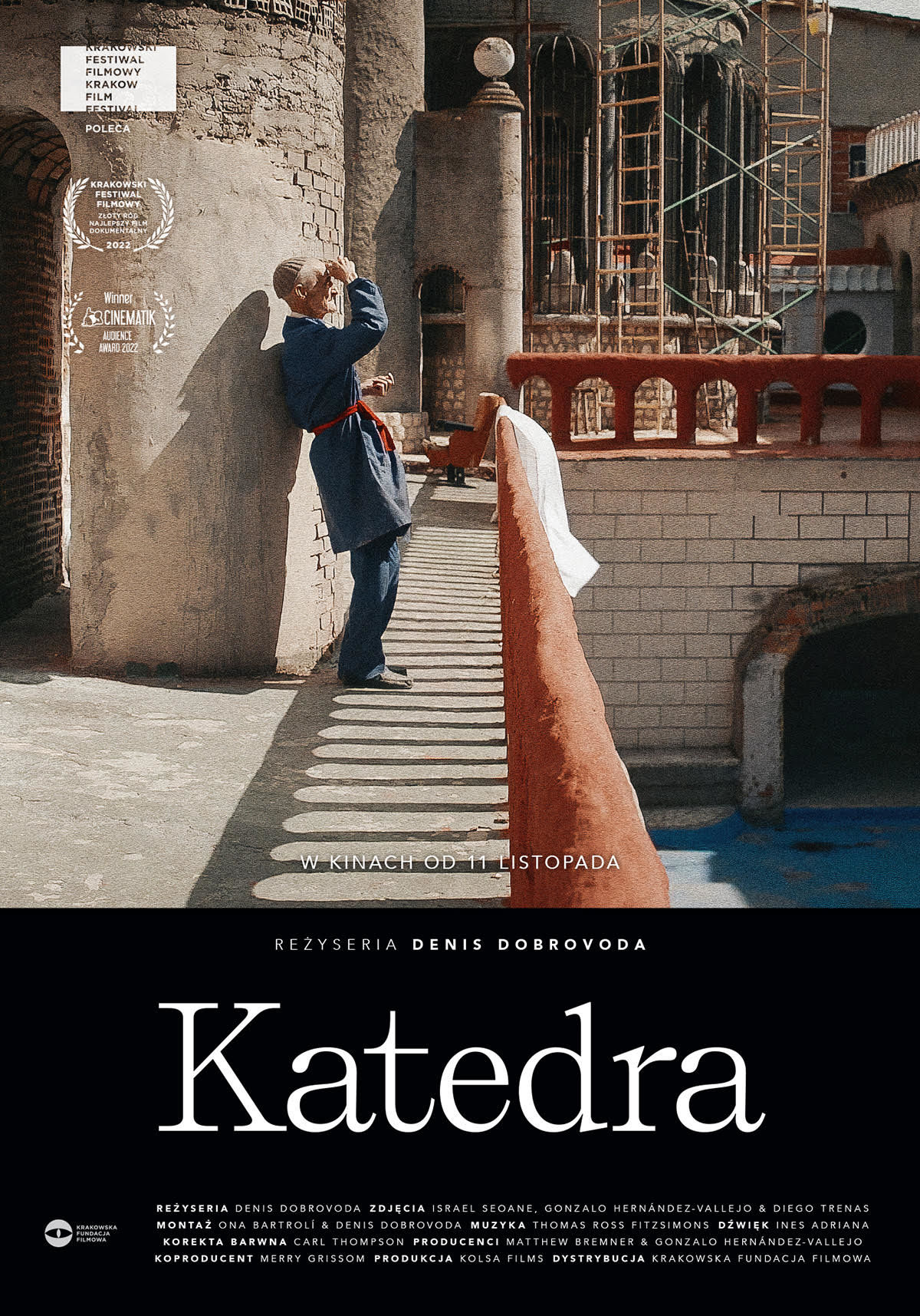 Polski plakat filmu 'Katedra'
