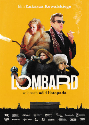 Przód ulotki filmu 'Lombard'