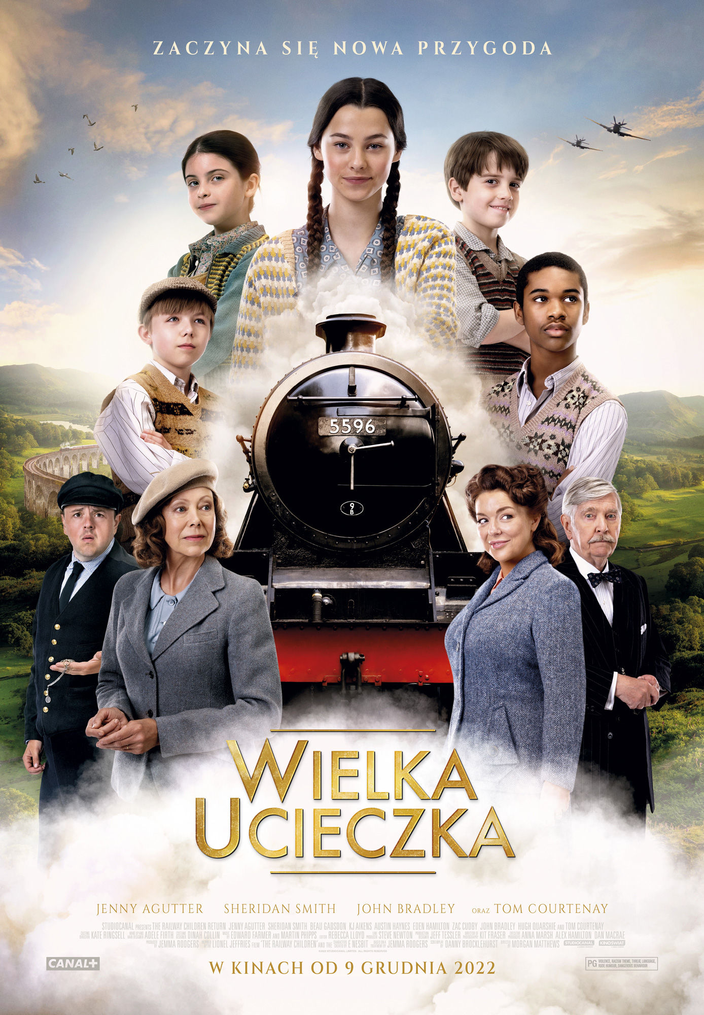 Polski plakat filmu 'Wielka ucieczka'