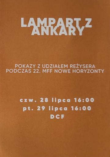 Tył ulotki filmu 'Lampart z Ankary'