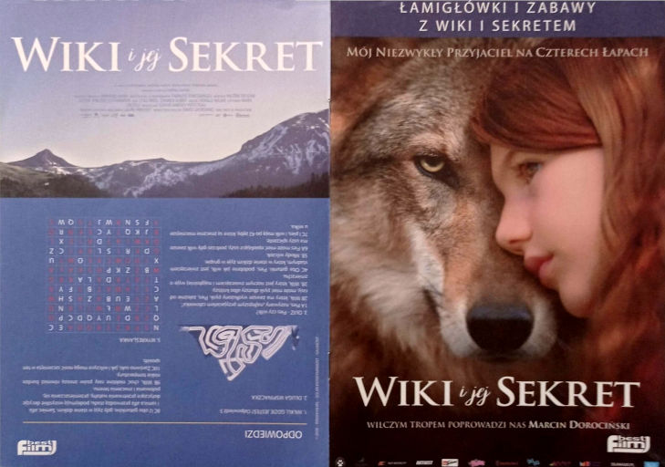 Przód ulotki filmu 'Wiki i jej Sekret'