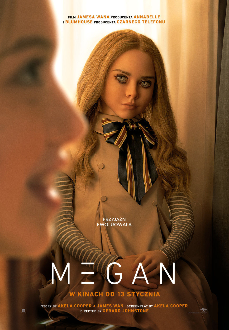 Polski plakat filmu 'M3gan'