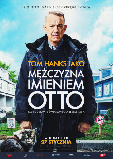 Przód ulotki filmu 'Mężczyzna imieniem Otto'