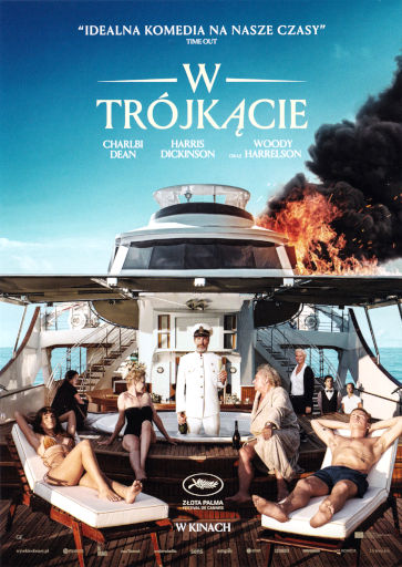 Przód ulotki filmu 'W trójkącie'