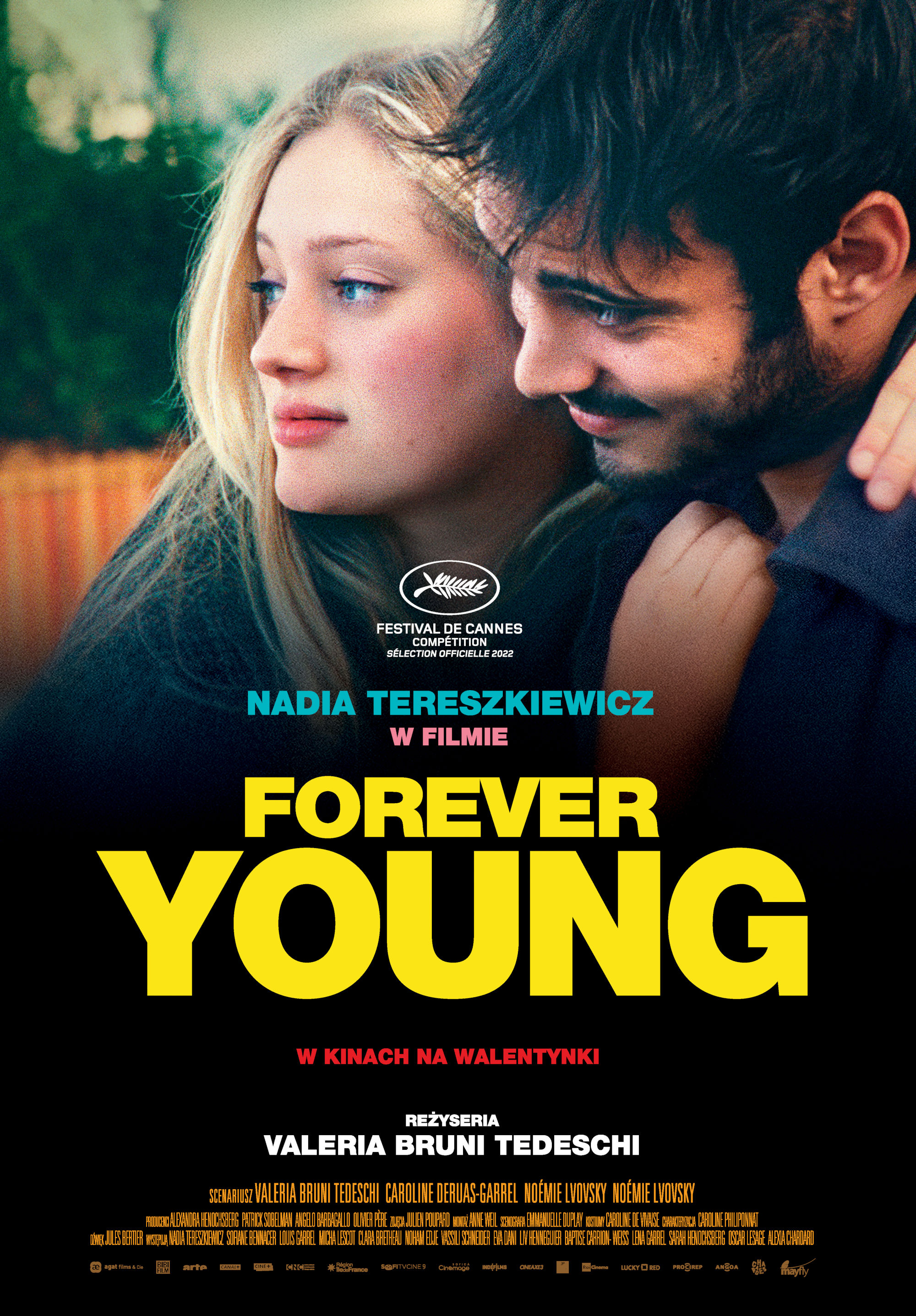 Polski plakat filmu 'Forever Young'
