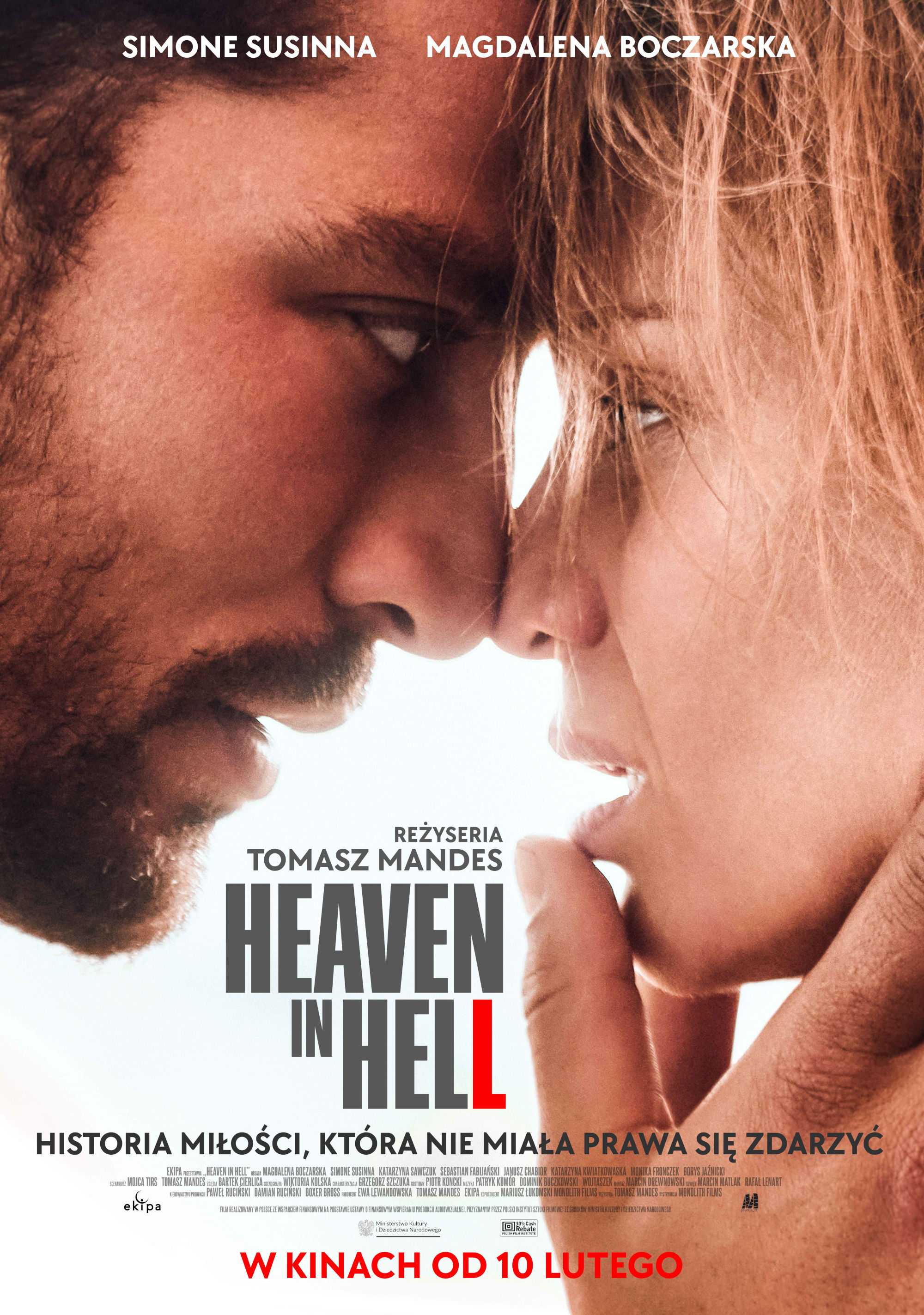 Polski plakat filmu 'Heaven in Hell'
