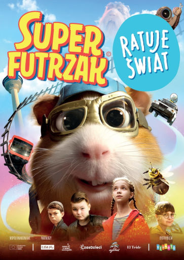 Przód ulotki filmu 'Super Futrzak ratuje świat'