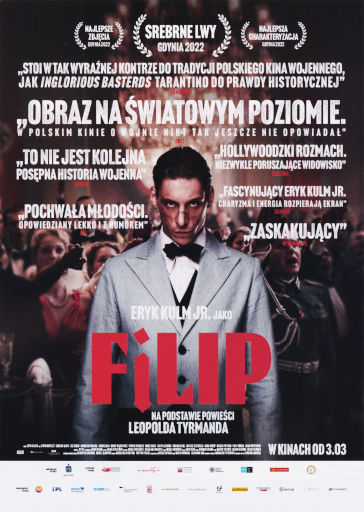 Przód ulotki filmu 'Filip'