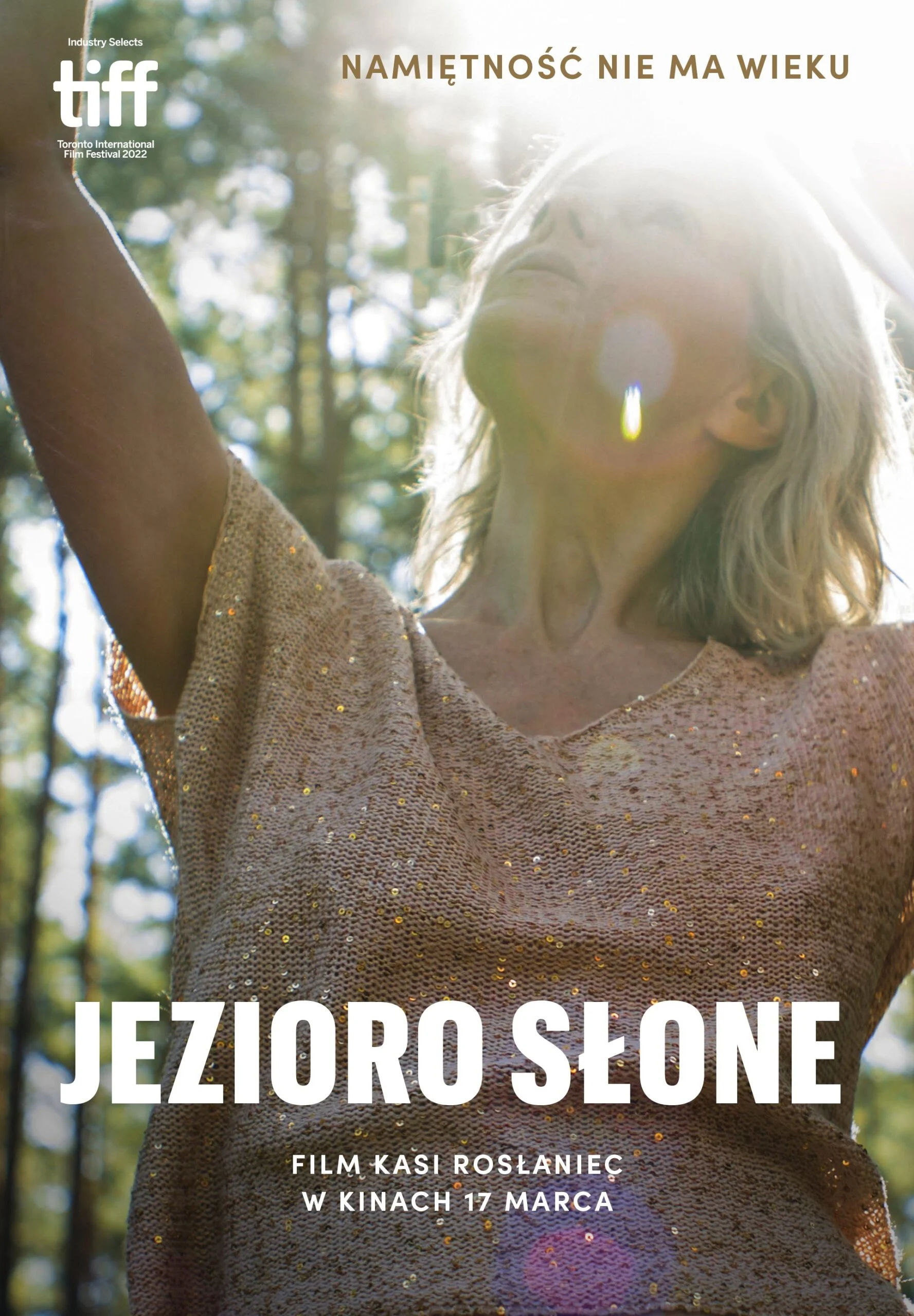 Polski plakat filmu 'Jezioro Słone'