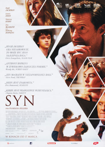 Przód ulotki filmu 'Syn'