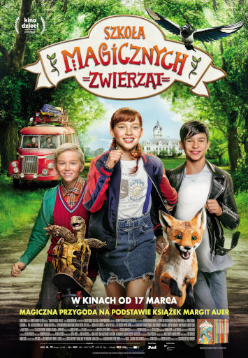 Polski plakat filmu 'Szkoła magicznych zwierząt'