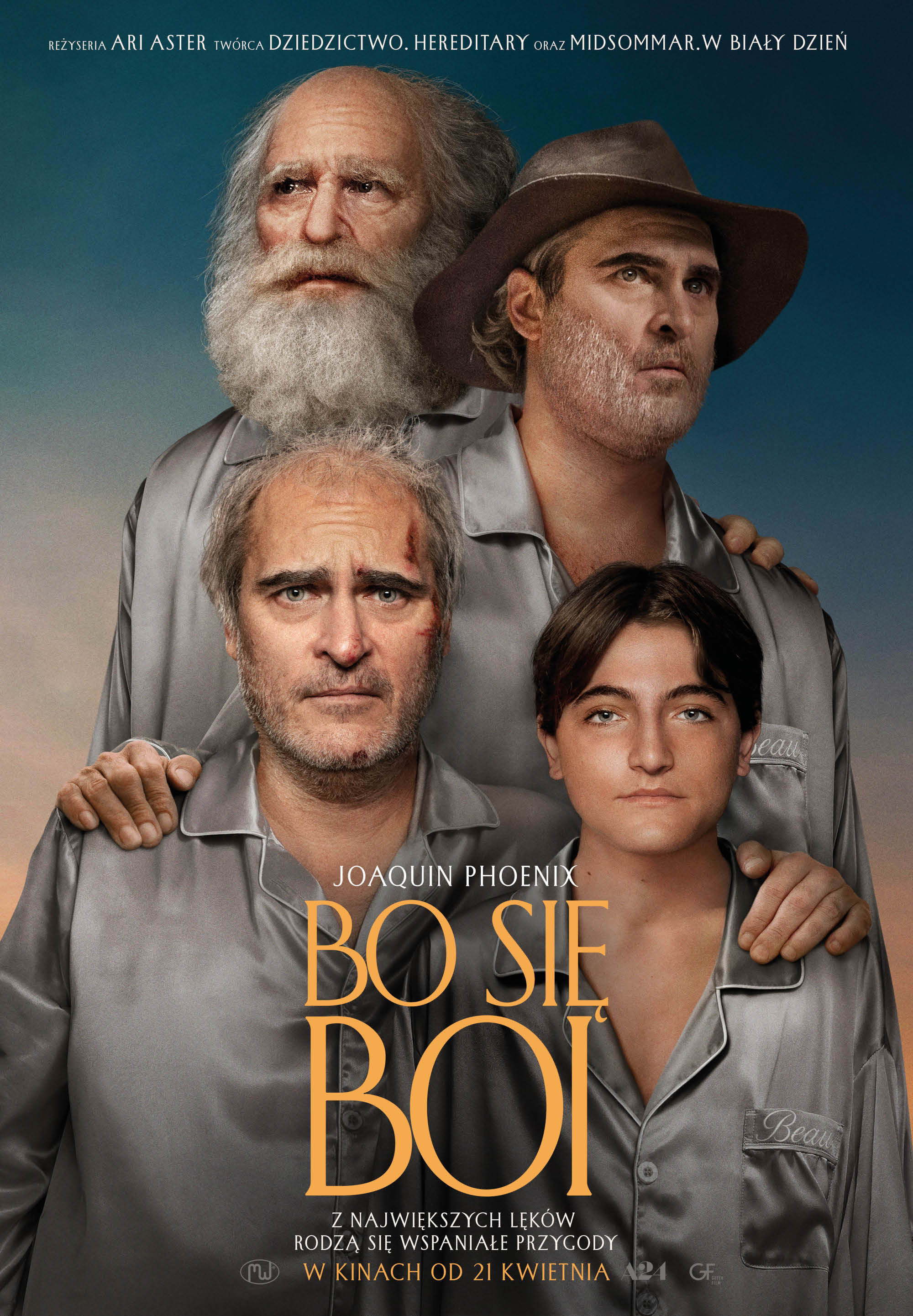 Polski plakat filmu 'Bo się boi'