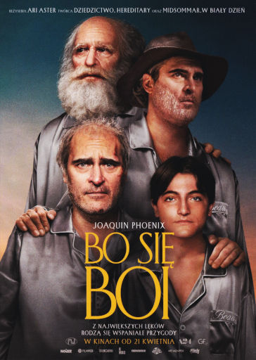Przód ulotki filmu 'Bo się boi'