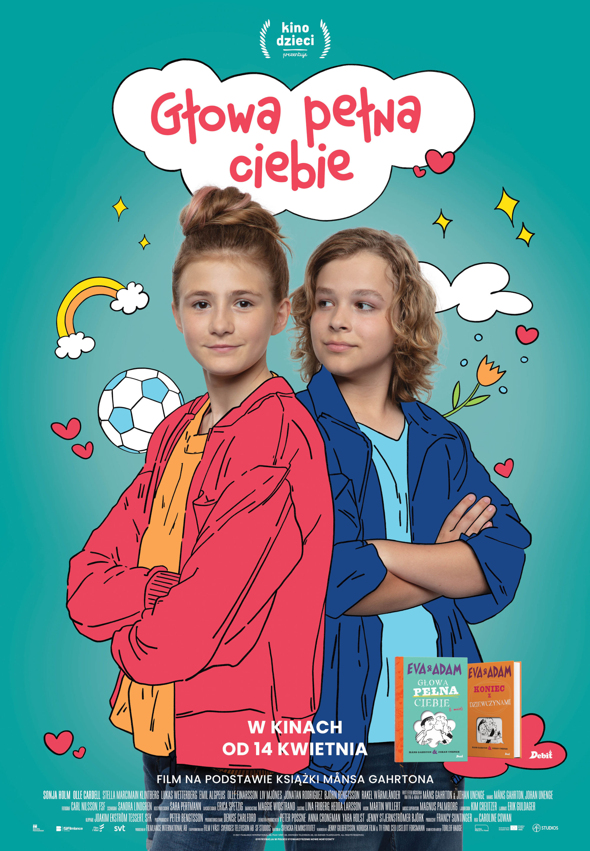 Polski plakat filmu 'Głowa pełna ciebie'