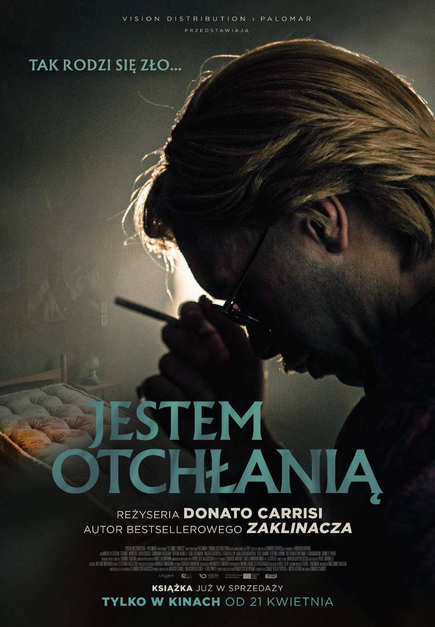 Polski plakat filmu 'Jestem otchłanią'